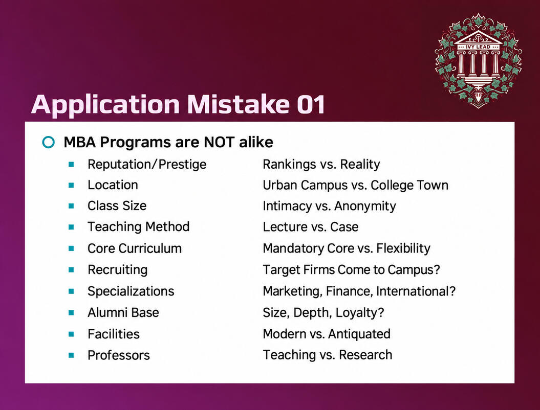 Application Mistake 01