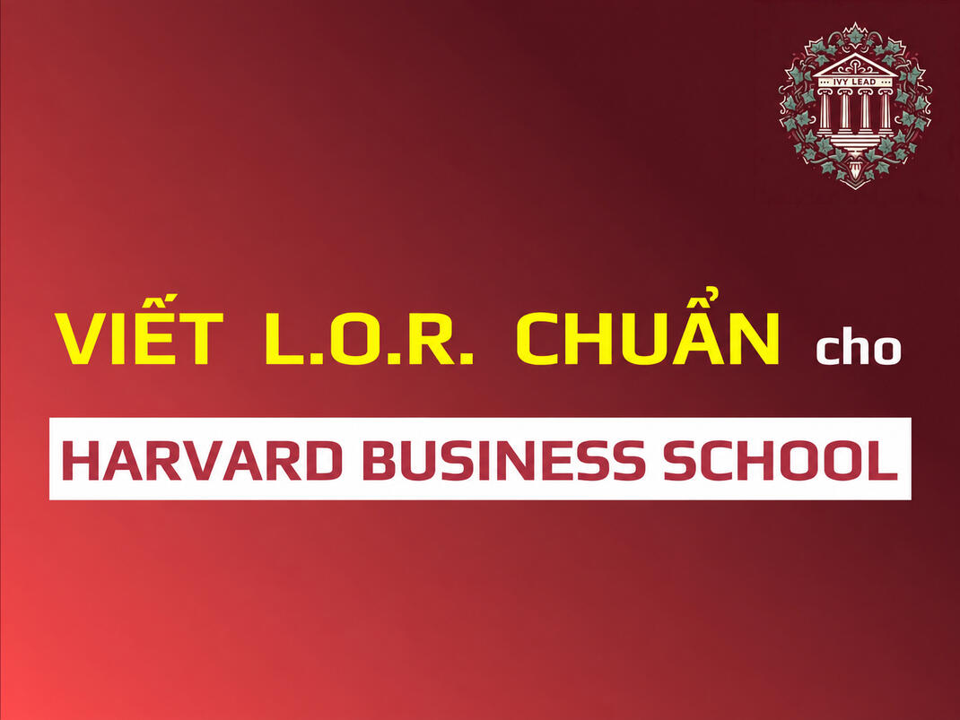 Thư Giới Thiệu Chuẩn Cho HBS